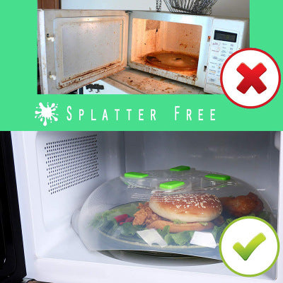Collapsible Microwave Splatter Guard detail