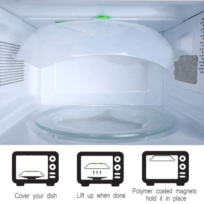 Collapsible Microwave Splatter Guard detail