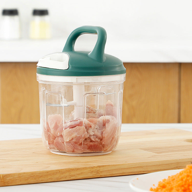 Compact Pull-Cord Manual Vegetable & Food Chopper detail