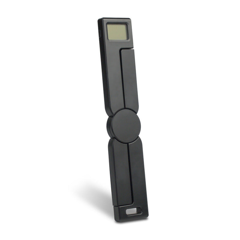 Foldable Digital Kitchen Scale - Black folded